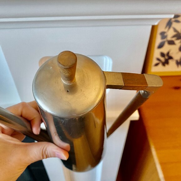 MCM Rare Vintage Pewter Coffee Tea Serving Set - Picture 10 of 12